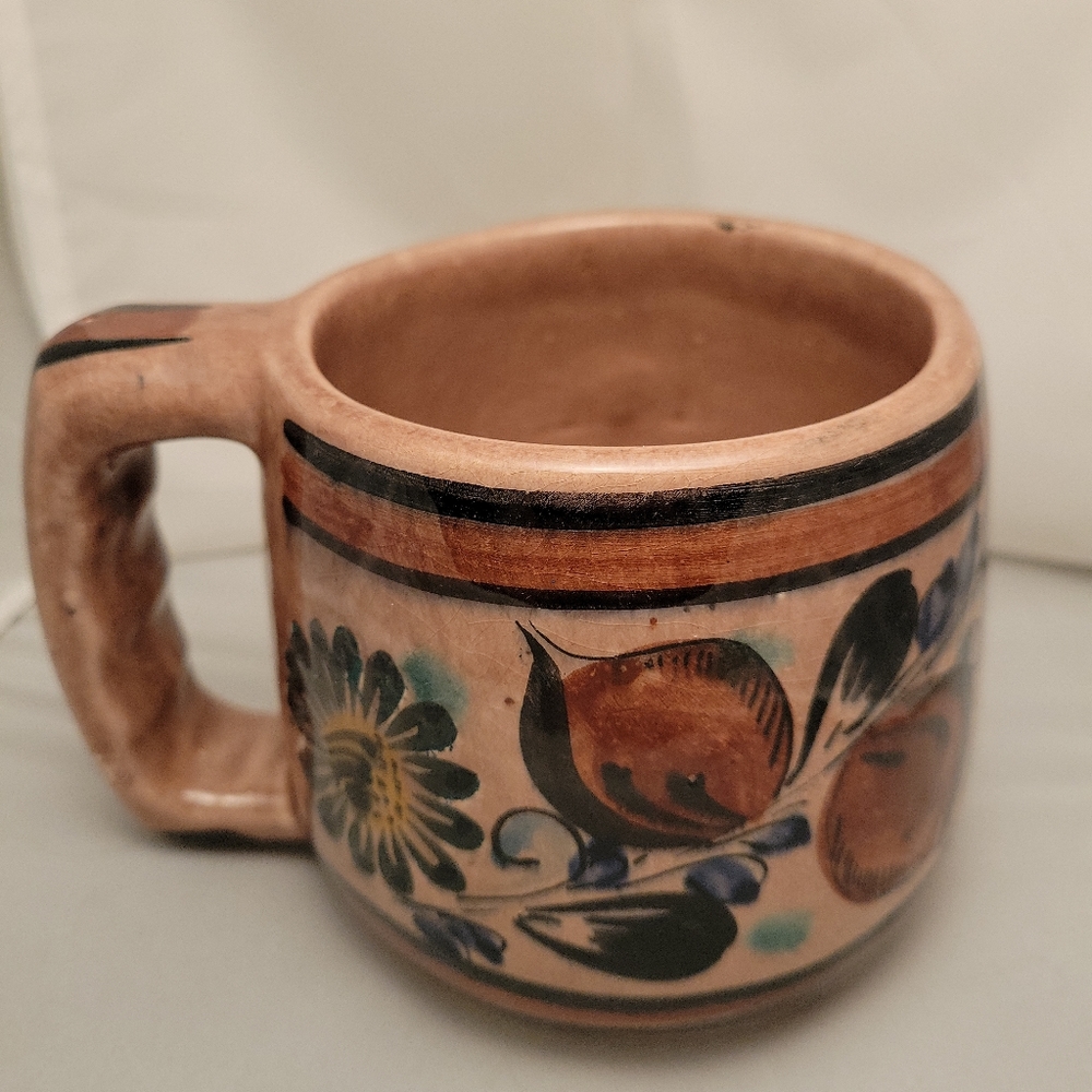 Gorgeous Mexican pottery LG mug